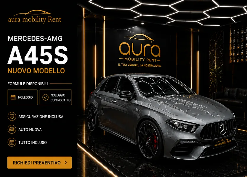 Mercedes-AMG A45 S Grigia